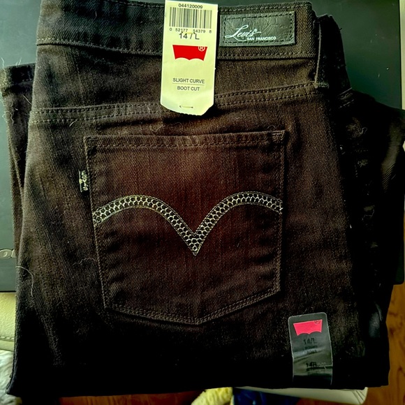Levis Black Jeans Curve ID - Picture 3 of 5